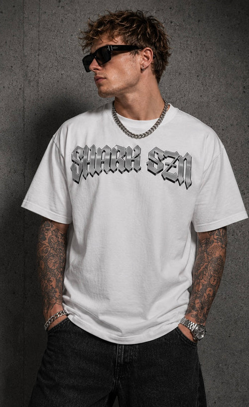 FLAWLESS TEE GRAY/WHITE