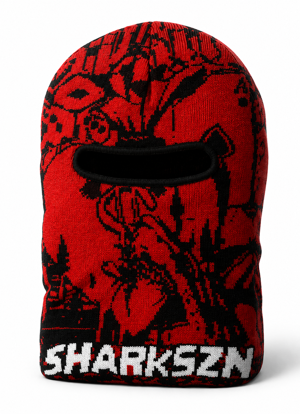 SHARKSZN Ski-Mask Red