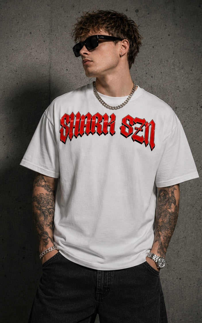 FLAWLESS TEE RED/WHITE