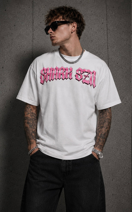 FLAWLESS TEE PINK/WHITE