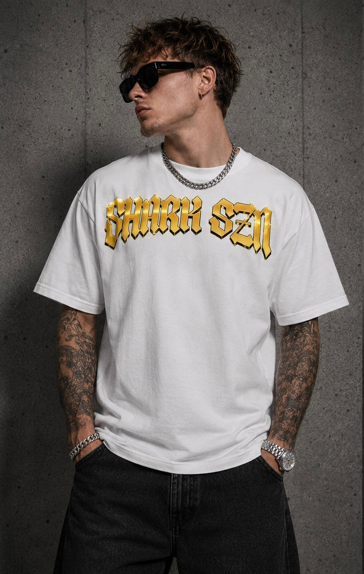 FLAWLESS TEE GOLD/WHITE