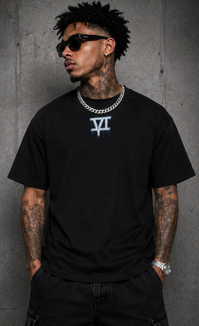 SHARKSZN TEE BLUE/BLACK