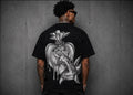 SHARKSZN TEE GRAY/BLACK